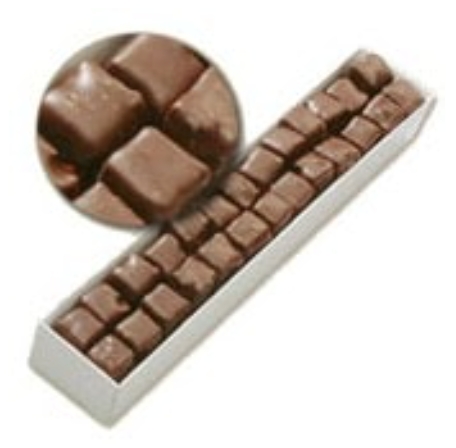 500 Gram Çikolatalı Lokum El Yapımı pasta