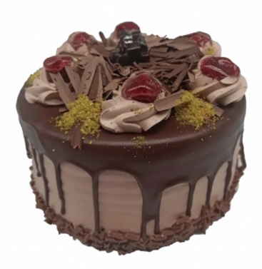 6-9 Kişilik Çikolatalı Yaş Pasta Tatlı Kutlama pasta
