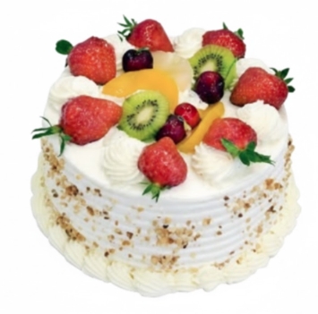 6-9 Kişilik Zengin İçerikli Gurme Karışık Meyveli Tat pasta
