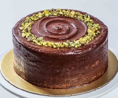 Antep Fıstıklı Çikolatalı Mini Yaş Pasta pasta