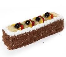 Doyurucu Porsiyon 4-6 Kişilik Karışık Meyveli Baton Yaş Pasta pasta