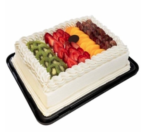 Küçük Topluluklar İçin 15 Kişilik Kare Dikdörtgen Taze Pasta pasta