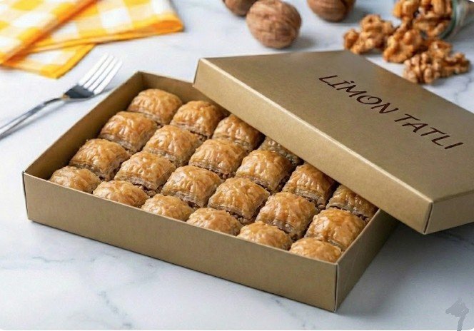 Özel Ambalajlı 2 kg Çıtır Çıtır Baklava pasta