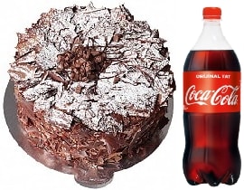 Parça Çikolatalı Pasta 4-6 Kişilik pasta