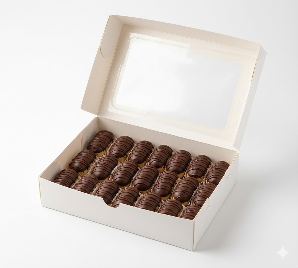 Paylaşım İçin İdeal 1 kg Çikolatalı Ekler pasta