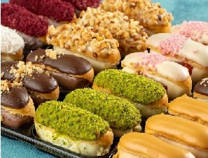 Taze Üretilmiş 1 Kg Karışık Ekler Pasta pasta