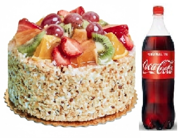 Taze Üretilmiş 4-6 Kişilik Karışık Meyveli Yaş Pasta Seti pasta